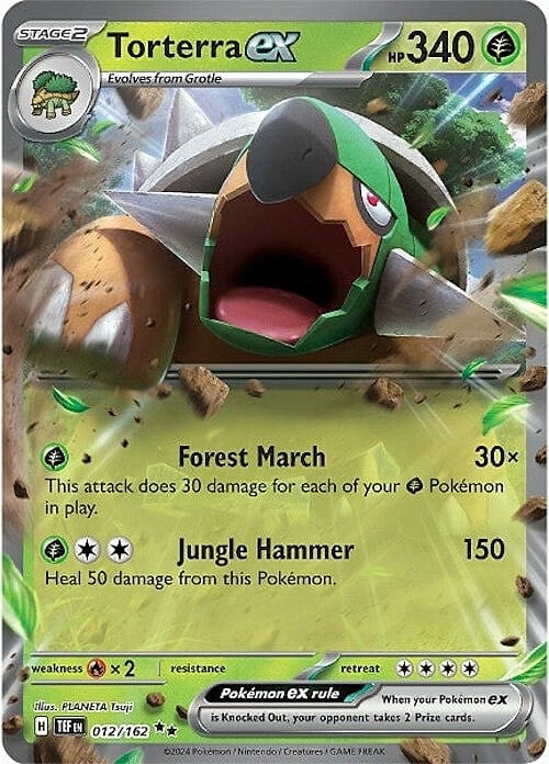 Torterra ex 012/162 Temporal Forces