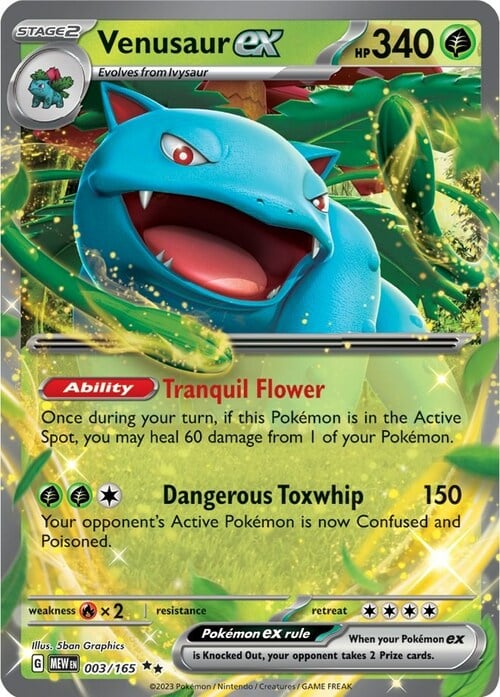 Venusaur ex 003/165 151