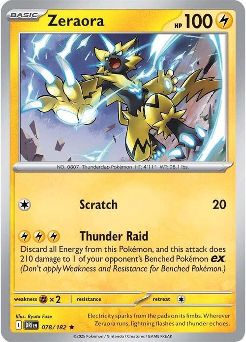 Zeraora 078/182 Destined Rivals