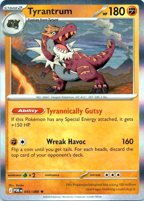 Tyrantrum 045/088 Perfect Order