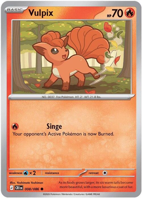 Vulpix 008/086 Chaos Rising