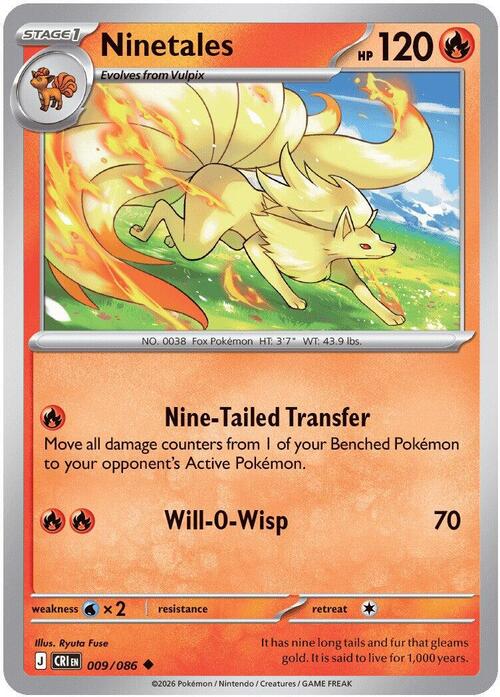 Ninetales 009/086 Chaos Rising