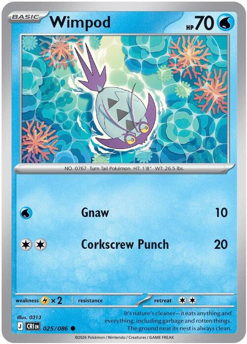 Wimpod 025/086 Chaos Rising
