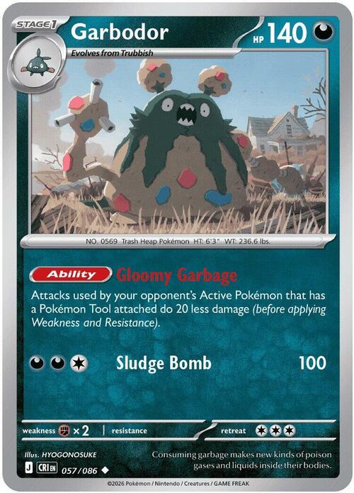 Garbodor 057/086 Chaos Rising