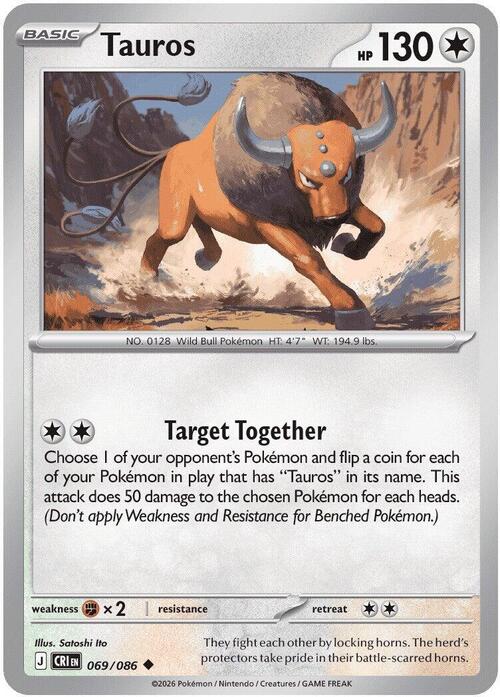 Tauros 069/086 Chaos Rising