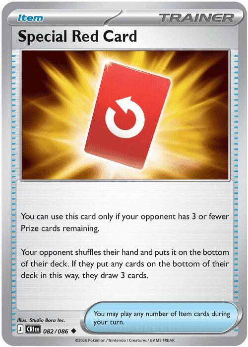 Special Red Card 082/086 Chaos Rising