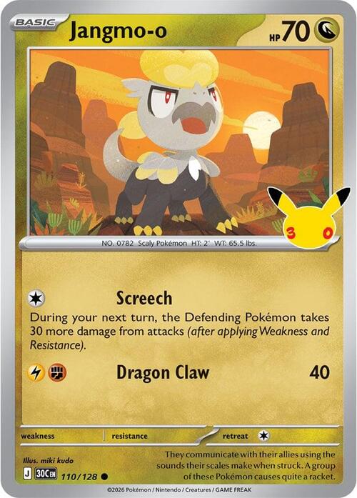 Jangmo-o 110/128 30th Celebration