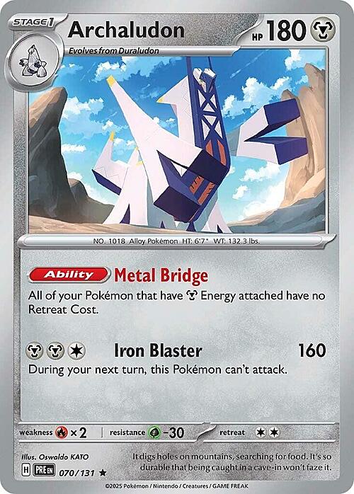 Archaludon 070/131 Prismatic Evolutions