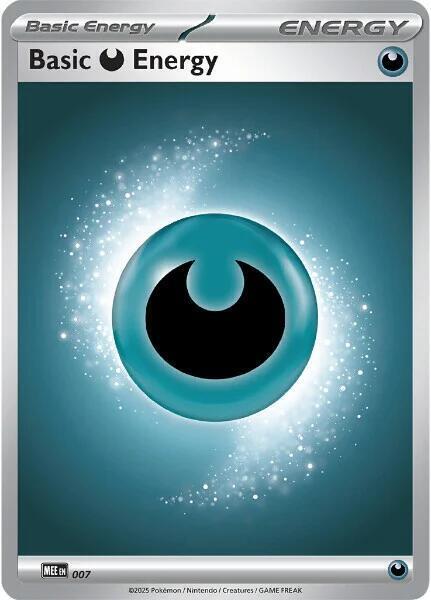 Basic Darkness Energy 007 Mega Evolution Energies