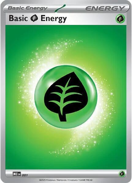 Basic Grass Energy 001 Mega Evolution Energies