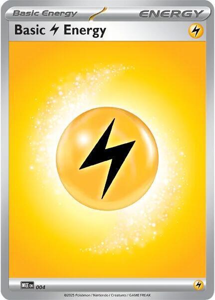 Basic Lightning Energy 004 Mega Evolution Energies