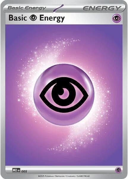 Basic Psychic Energy 005 Mega Evolution Energies