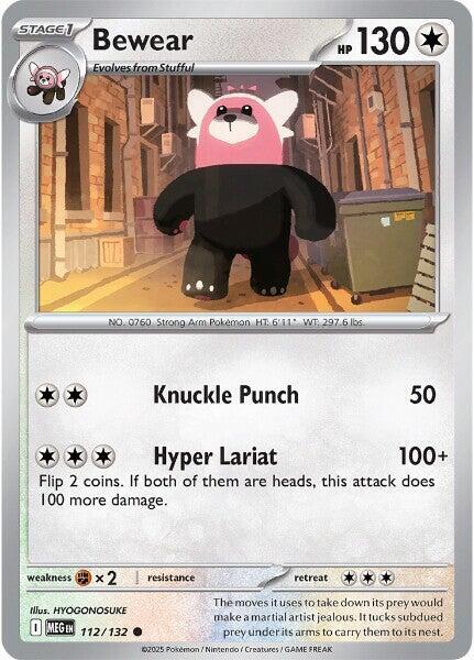 Bewear 112/132 Mega Evolution
