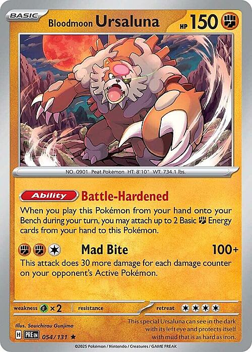 Bloodmoon Ursaluna 054/131 Prismatic Evolutions