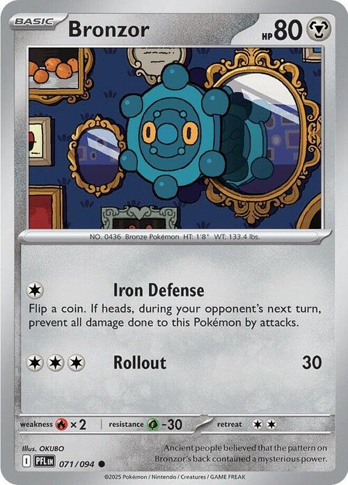 Bronzor 071/094 Phantasmal Flames