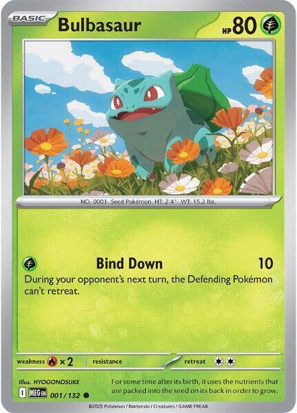 Bulbasaur 001/132 Mega Evolution
