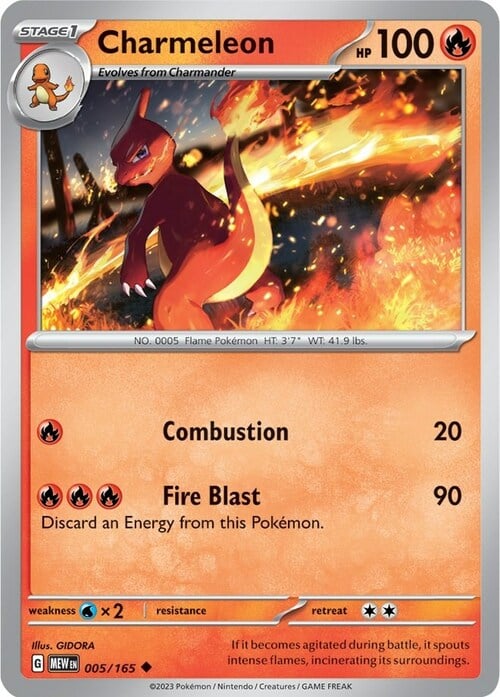 Charmeleon 005/165 151