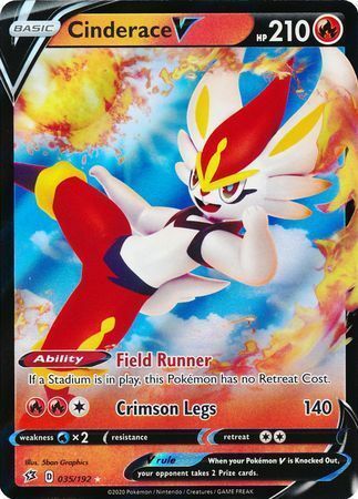 Cinderace V 035/192 Rebel Clash