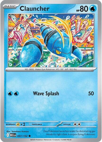 Clauncher 037/132 Mega Evolution
