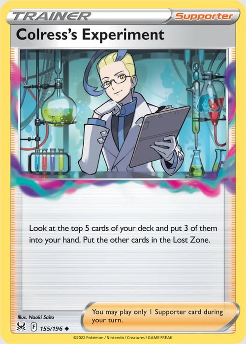 Colress's experiment 155/196 Lost Origin