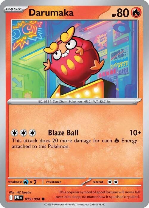 Darumaka 015/094 Phantasmal Flames