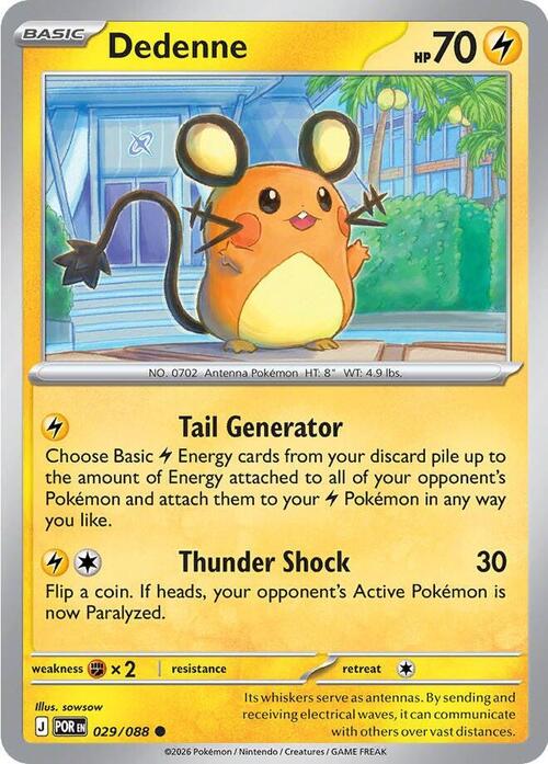 Dedenne 029/088 Perfect Order