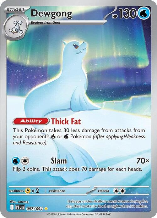 Dewgong 097/094 Phantasmal Flames