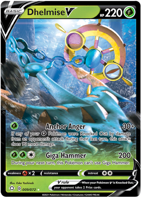 Dhelmise V 009/072 Shining Fates