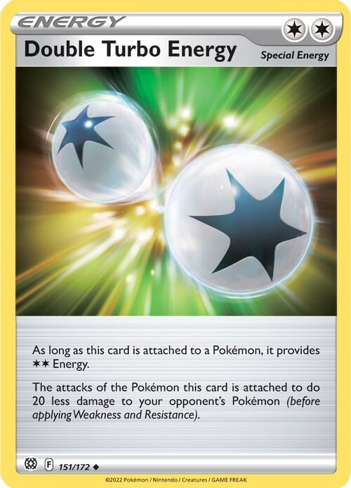 Double Turbo Energy 151/172 Brilliant Stars