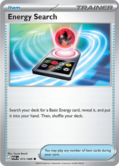 Energy Search 072/088 Perfect Order