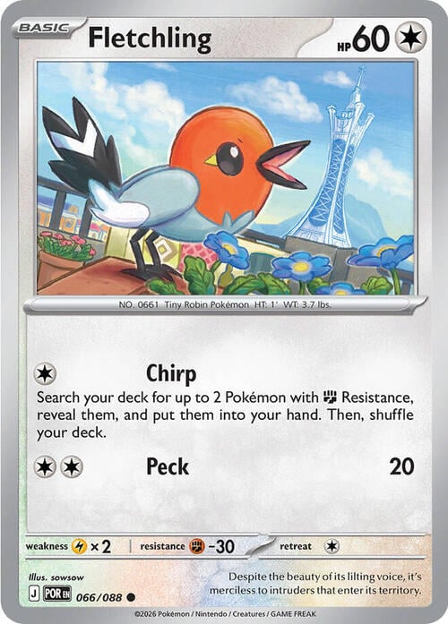 Fletchling 066/088 Perfect Order