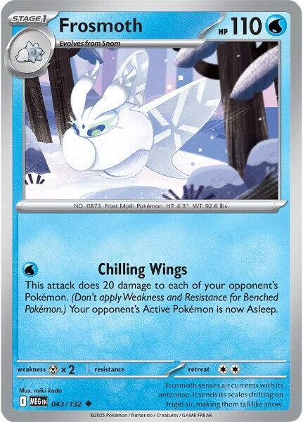 Frosmoth 043/132 Mega Evolution