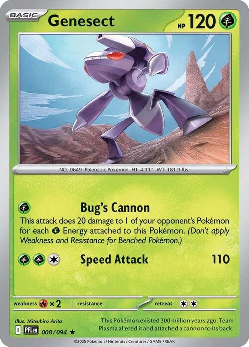 Genesect 008/094 Phantasmal Flames