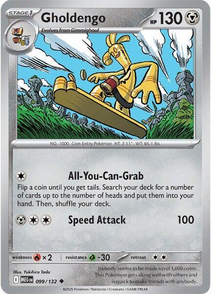 Gholdengo 099/132 Mega Evolution