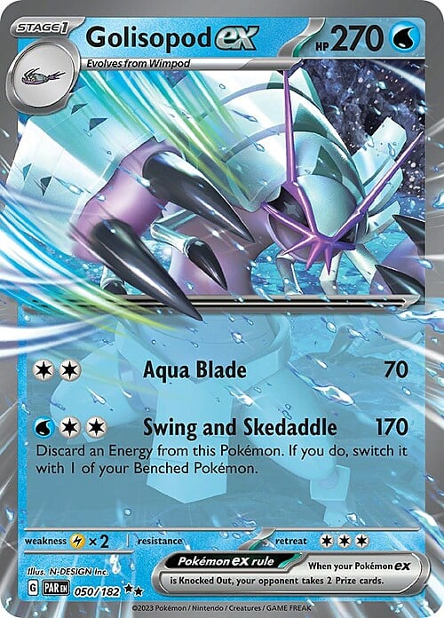 Golisopod ex 050/182 Paradox Rift