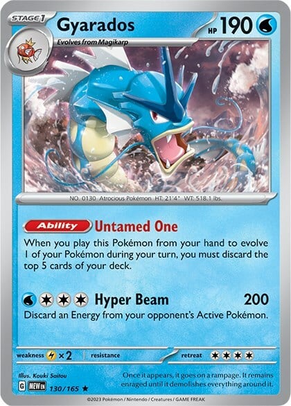 Gyarados 130/165 151