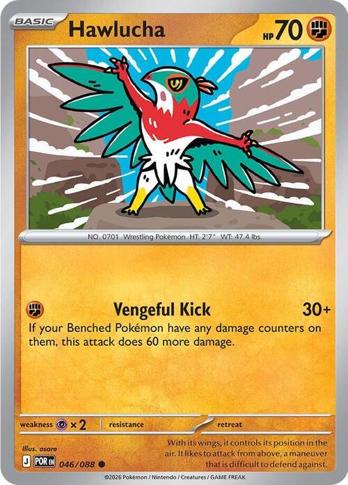 Hawlucha 046/088 Perfect Order