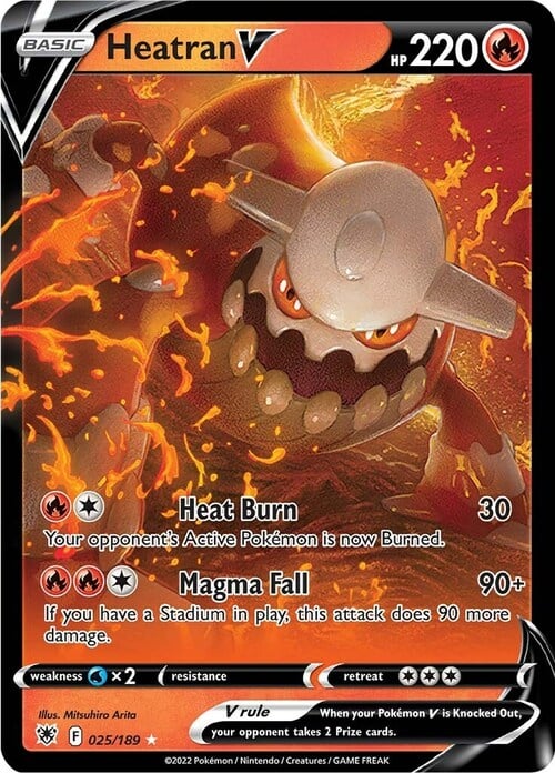 Heatran V 025/189 Astral Radiance