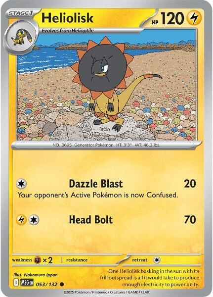 Heliolisk 053/132 Mega Evolution