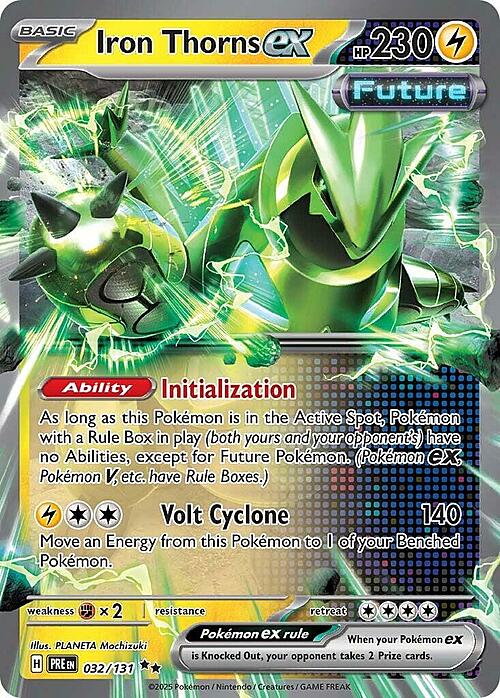 Iron Thorns ex 032/131 Prismatic Evolutions