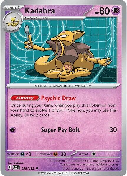 Kadabra 055/132 Mega Evolution