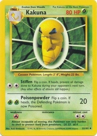 Kakuna 33/102 Base Set