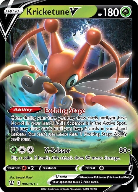 Kricketune V 006/163 Battle Styles