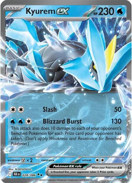 Kyurem ex 028/086 Black Bolt