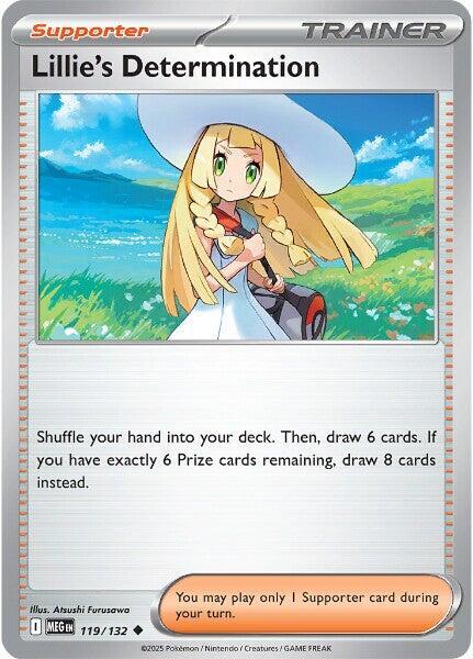 Lillie's Determination 119/132 Mega Evolution