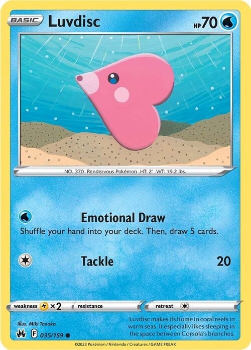 Luvdisc 035/159 Crown Zenith