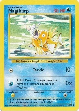 Magikarp 35/102 Base Set