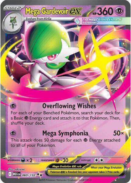 Mega Gardevoir ex 060/132 Mega Evolution