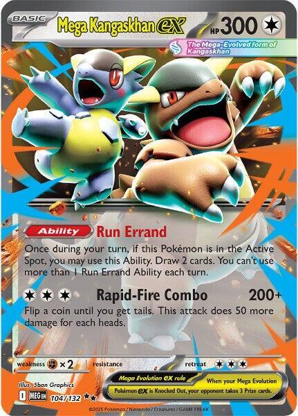 Mega Kangaskhan ex 104/132 Mega Evolution