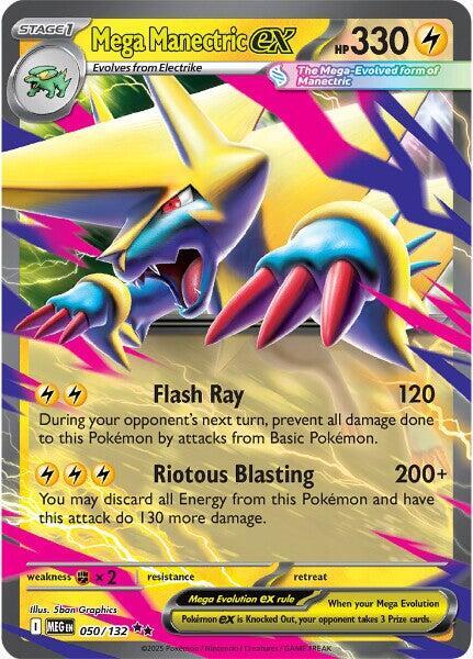 Mega Manectric ex 050/132 Mega Evolution